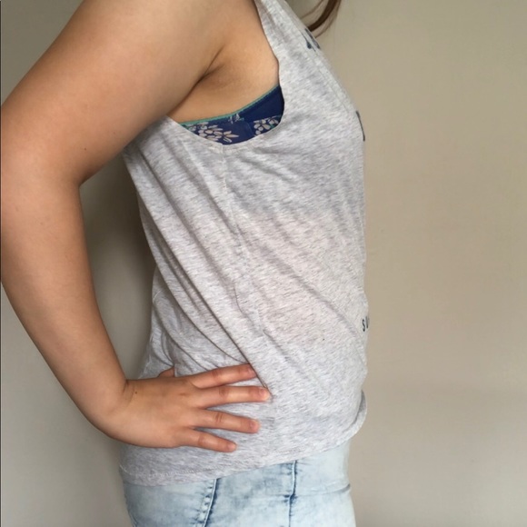 Abercrombie and Fitch Grey Muscle Tank - Picture 3 of 3